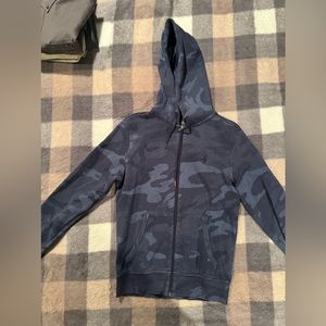 Polo Ralph Lauren Blue Camo Zip up Hoodie